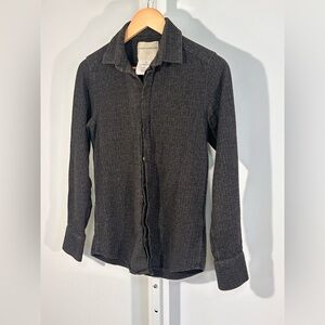 Stephan Schneider Cotton Shirt Button Front Belgium Minimalist Top (Size 3)